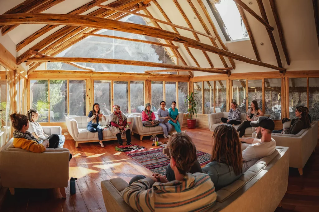 Ayahuasca facilitator Derek Januszewski founding pastor and integration coach ayahuasca ceremony Pachamama Sanctuary