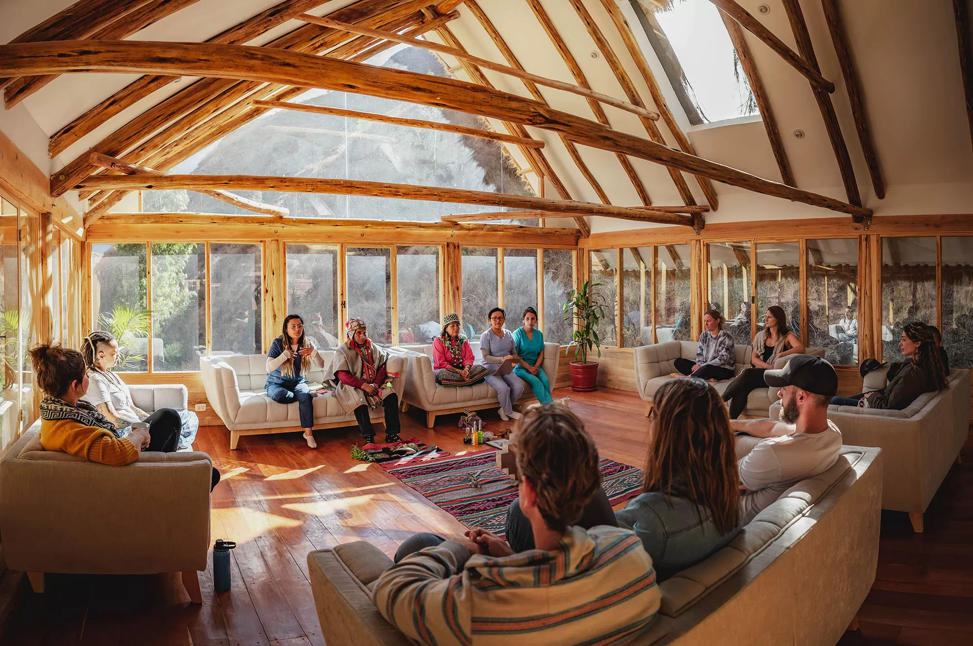 Ayahuasca facilitator Derek Januszewski founding pastor and integration coach ayahuasca ceremony Pachamama Sanctuary